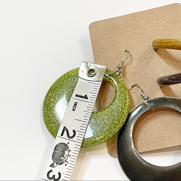 Vintage Mismatched Boho Beaded Earrings - Picture 4 of 7